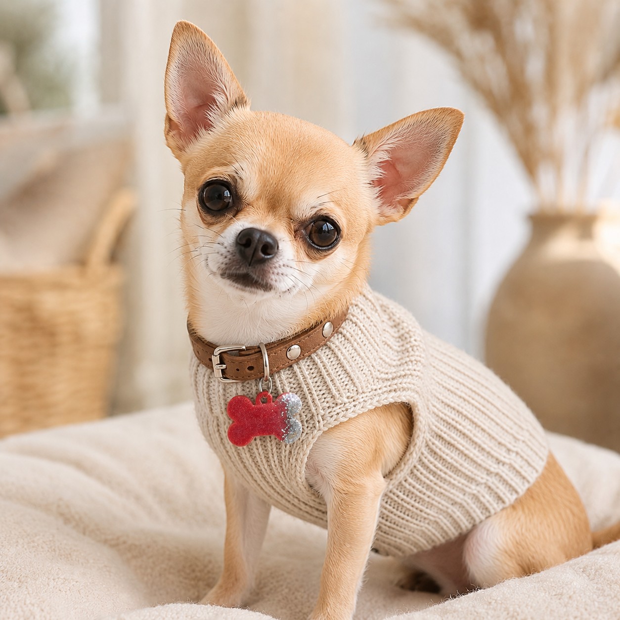 Medagliette Personalizzabili in Resina Glitter per Animali